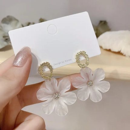 Acrylic Flower Earrings